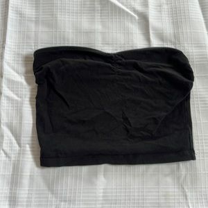 Black tube top; Garage; size small